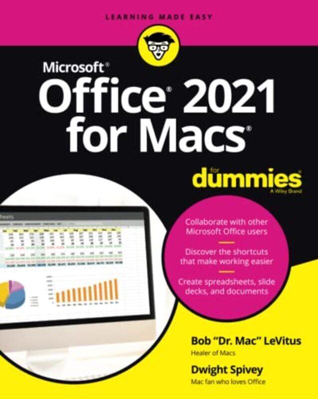 

Office 2021 for Macs For Dummies , Paperback by B LeVitus