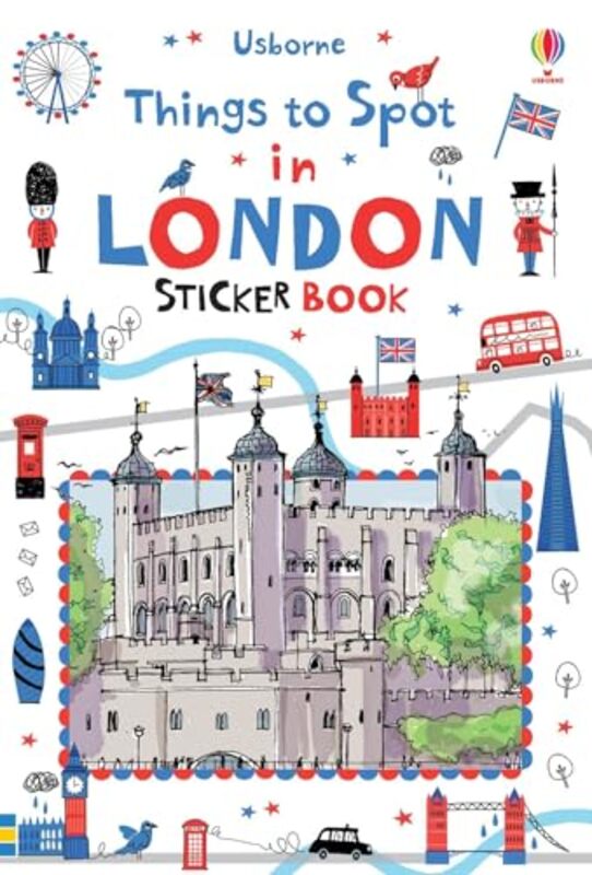 Things To Spot In London Sticker Book By Rob Lloyd Jones - Paperback