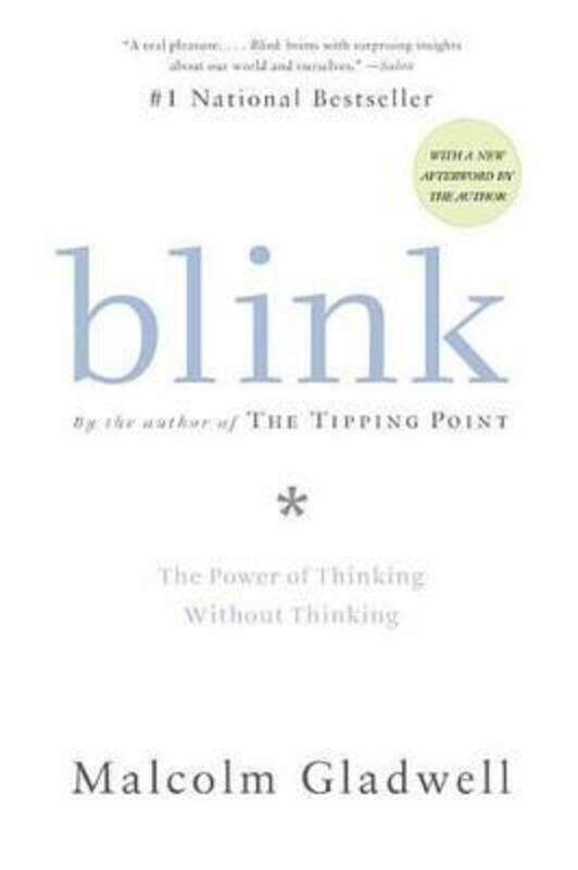 

Blink: The Power of Thinking Without Thinking.paperback,By :Malcolm Gladwell