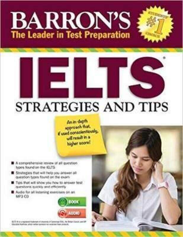 

IELTS Strategies and Tips with MP3 CD, Paperback Book, By: Lin Lougheed