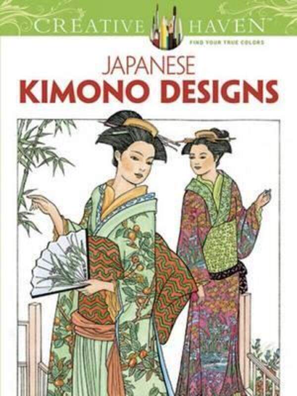 

Creative Haven Japanese Kimono Designs Coloring Book,Paperback,BySun, Ming-Ju