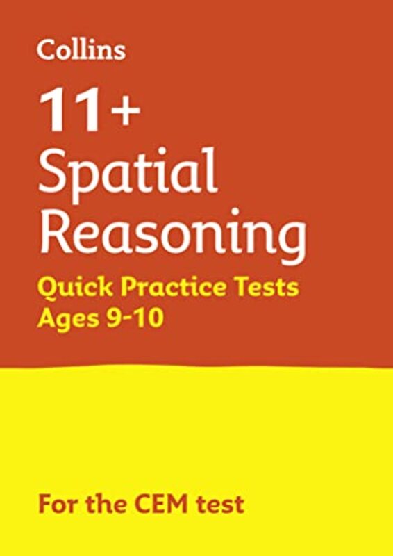 Collins 11+ Practice - 11+ Spatial Reasoning Quick Practice Tests Age 9-10 (Year 5): For The 2023 Ce By Letts 11+ Paperback
