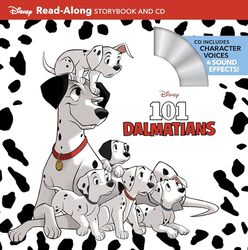 101 Dalmatians Readalong Storybook And Cd By Disney Books - Paperback