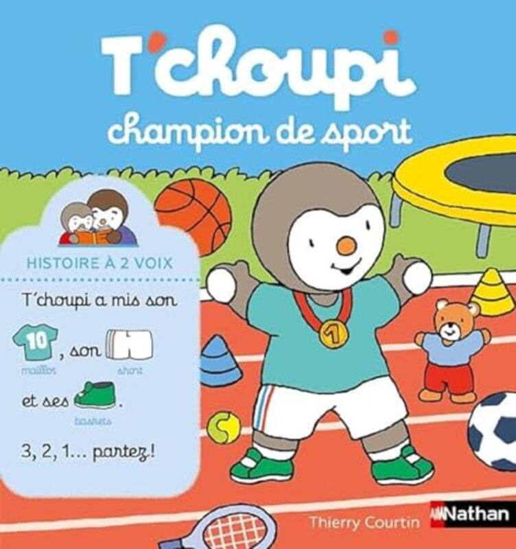 

Tchoupi Champion De Sport By Courtin Thierry - Paperback