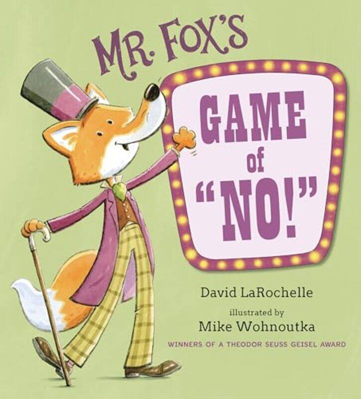 

Mr Foxs Game Of No By Larochelle David - Hardcover