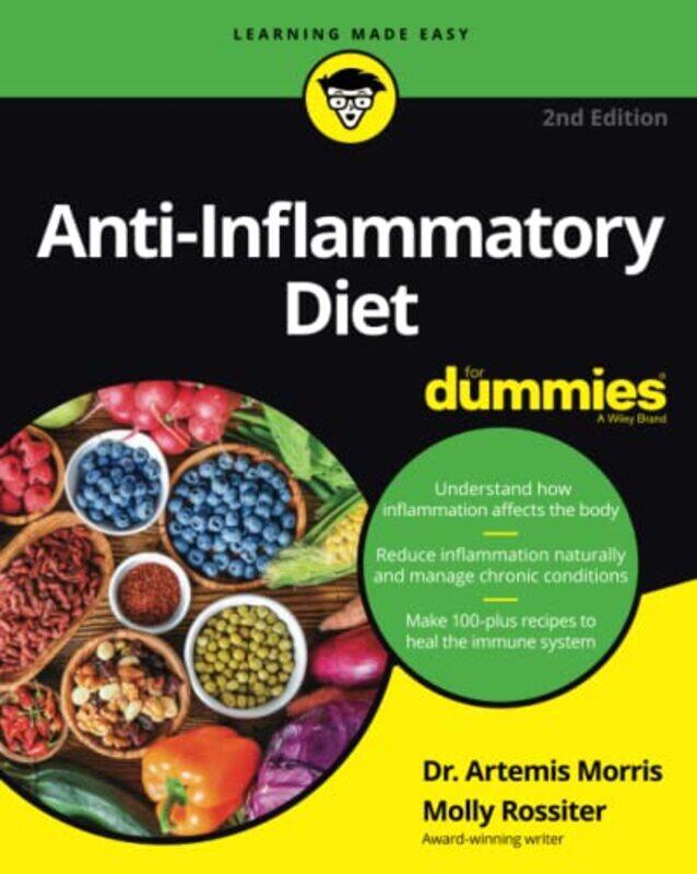 

Anti-Inflammatory Diet For Dummies,Paperback by Artemis Morris