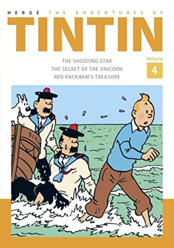 

The Adventures of Tintin Volume 4 by Herge-Hardcover