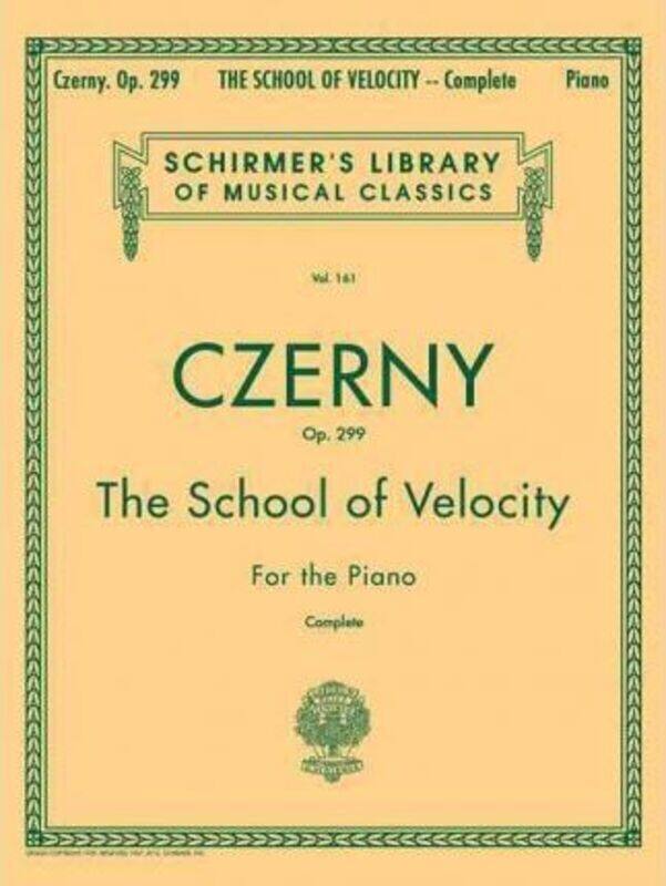

The School of Velocity Op.299.paperback,By :Czerny, Carl