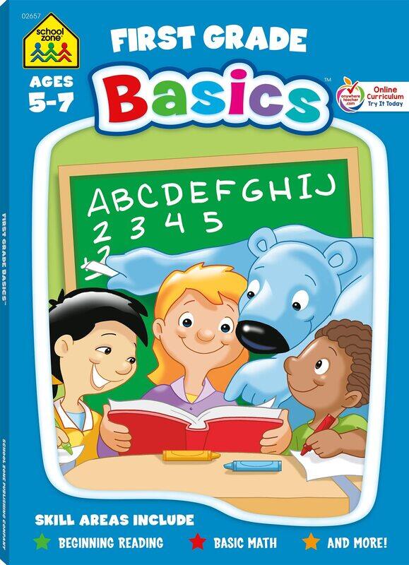 

Super Deluxe First Grade Basics Workbook, Paperback Book, By: School Zone