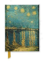 Van Gogh Starry Night Over The Rhone By Flame Tree Studio Paperback