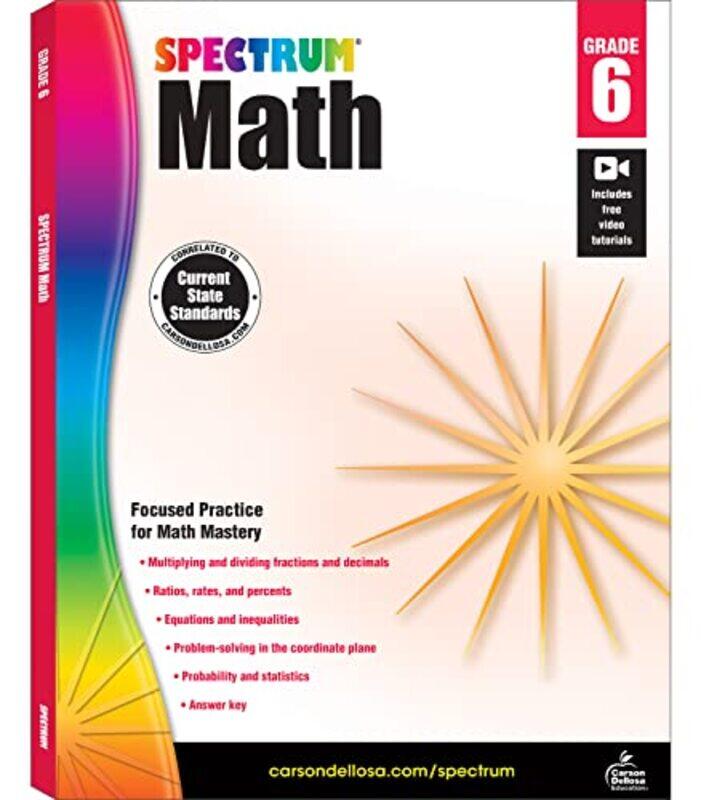 

Math Gr6 New By Spectrum - Paperback