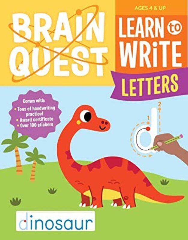 

Brain Quest Learn To Write Letters by Workman Publishing Paperback