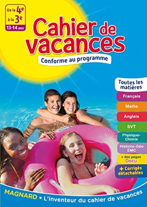 De la 4e la 3e Cahiers de Vacances , Paperback by Collectif