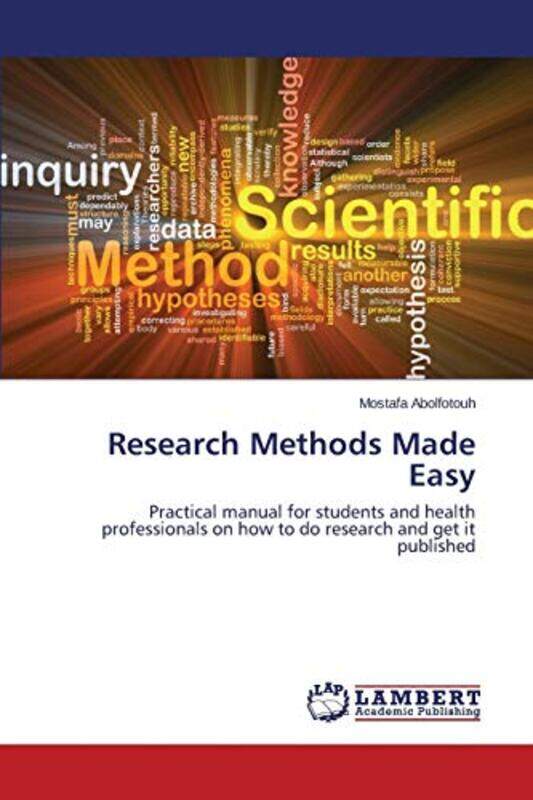

Research Methods Made Easy,Paperback By Abolfotouh Mostafa