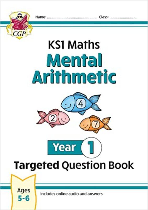 

New Ks1 Maths Year 1 Mental Arithmetic Targeted Question Book (Incl. Online Answers & Audio Tests) By Cgp Books - Cgp Books Paperback