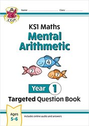 New Ks1 Maths Year 1 Mental Arithmetic Targeted Question Book (Incl. Online Answers & Audio Tests) By Cgp Books - Cgp Books Paperback