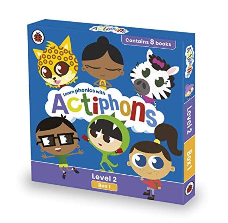 

Actiphons Level 2 Box 1: Books 1-8,Paperback by Ladybird