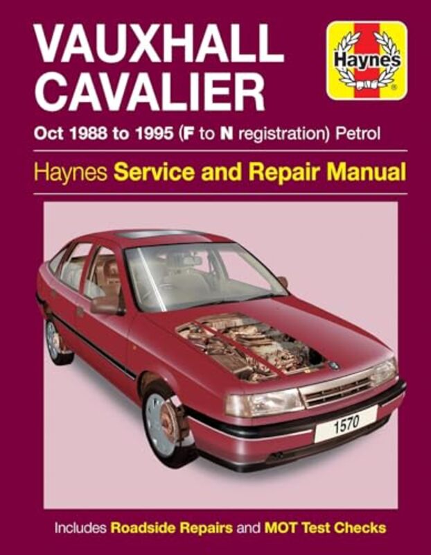 Vauxhall Cavalier Petrol Oct 88  95 Haynes Repair Manual by A w Tozer-Hardcover