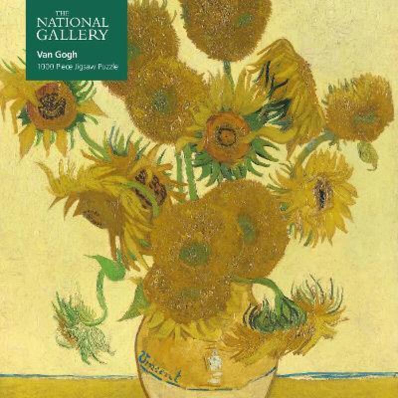 Adult Jigsaw Puzzle National Gallery: Vincent Van Gogh, Sunflowers: 1000-piece Jigsaw Puzzles