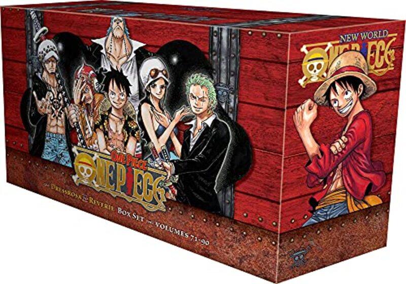 

One Piece Box Set 4 Dressrosa to Reverie by Eiichiro Oda-Paperback