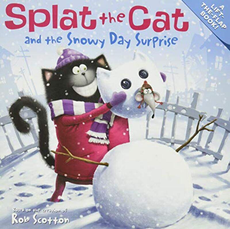 

Splat The Cat 8X812 Snowy Day Surprises By Scotton Rob - Paperback