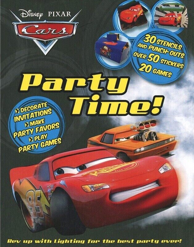 

Disney Pixar Cars: Party Time! Spiral-bound Party Planner, By: Parragon Books