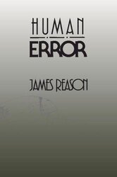 Human Error by James Reason Paperback