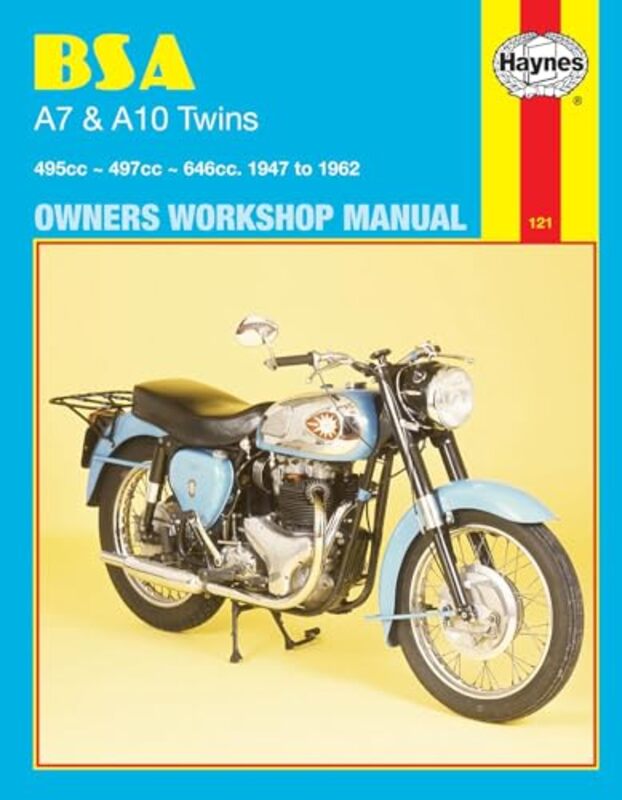 BSA A7 & A10 Twins 47  62 Haynes Repair Manual by Dana Wechsler LindenEmma Trenti ParoliMia Wechsler Doron-Paperback