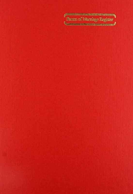 

Banns of Marriage Register Mb9 by S Pearl S Pearl Sharp SharpBeverly Hawkins Beverly Hawkins Hall Hall-Hardcover