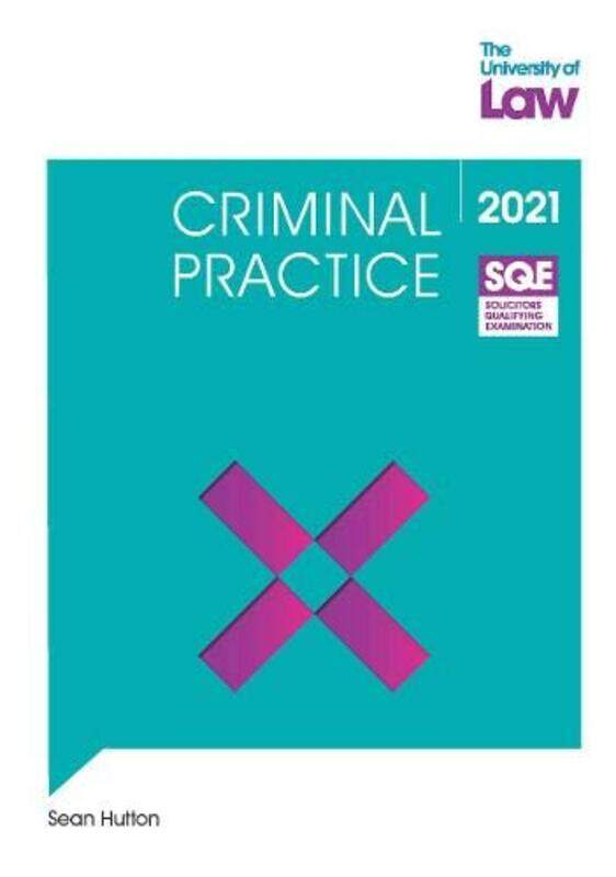 

Sqe Criminal Practice By Hutton, Sean -Paperback
