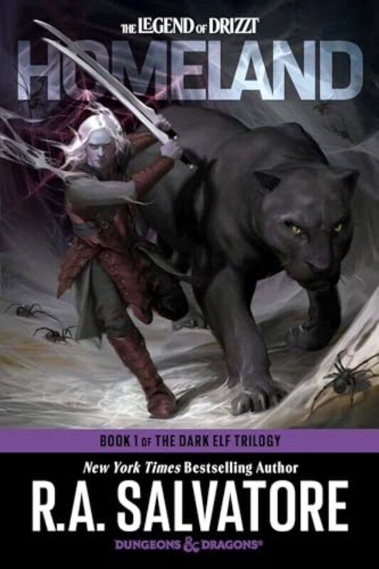 

Homeland Dungeons And Dragons Book 1 Of The Dark Elf Trilogy By Salvatore, R.A. - Paperback