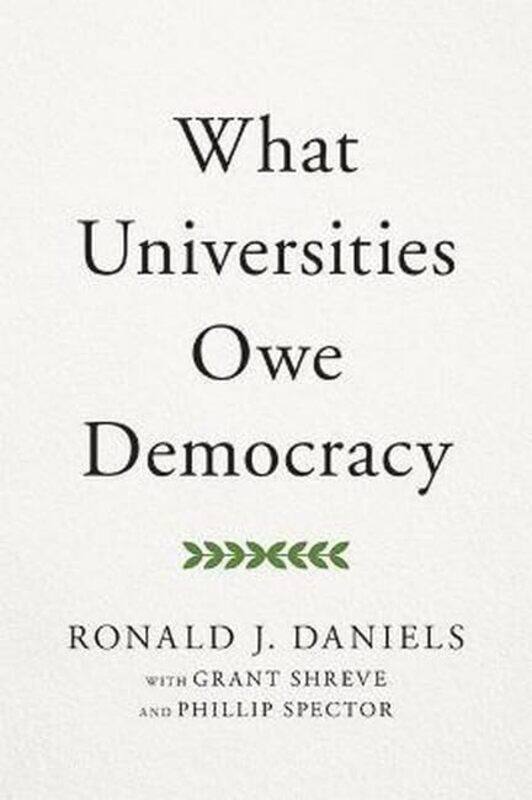 

What Universities Owe Democracy by J BR-Hardcover