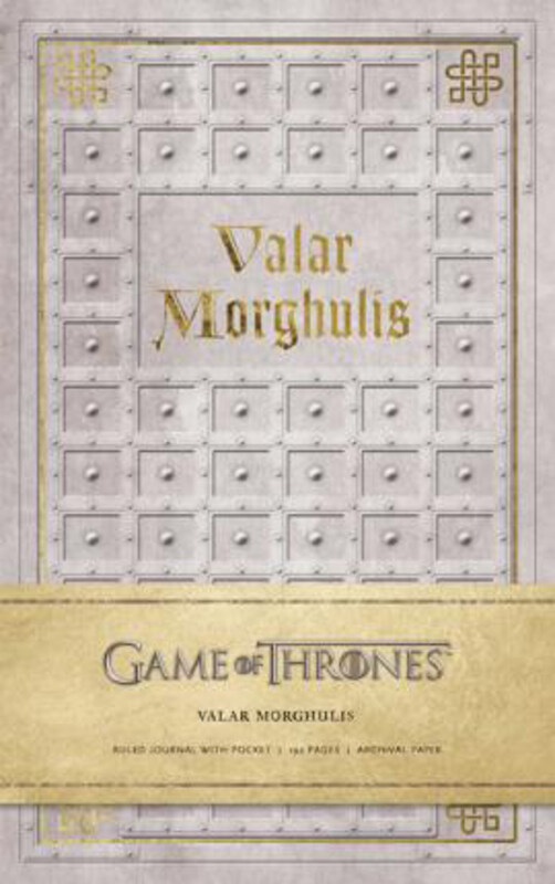 

Game of Thrones: Valar Morghulis Hardcover Ruled Journal, Hardcover Book, By: HBO