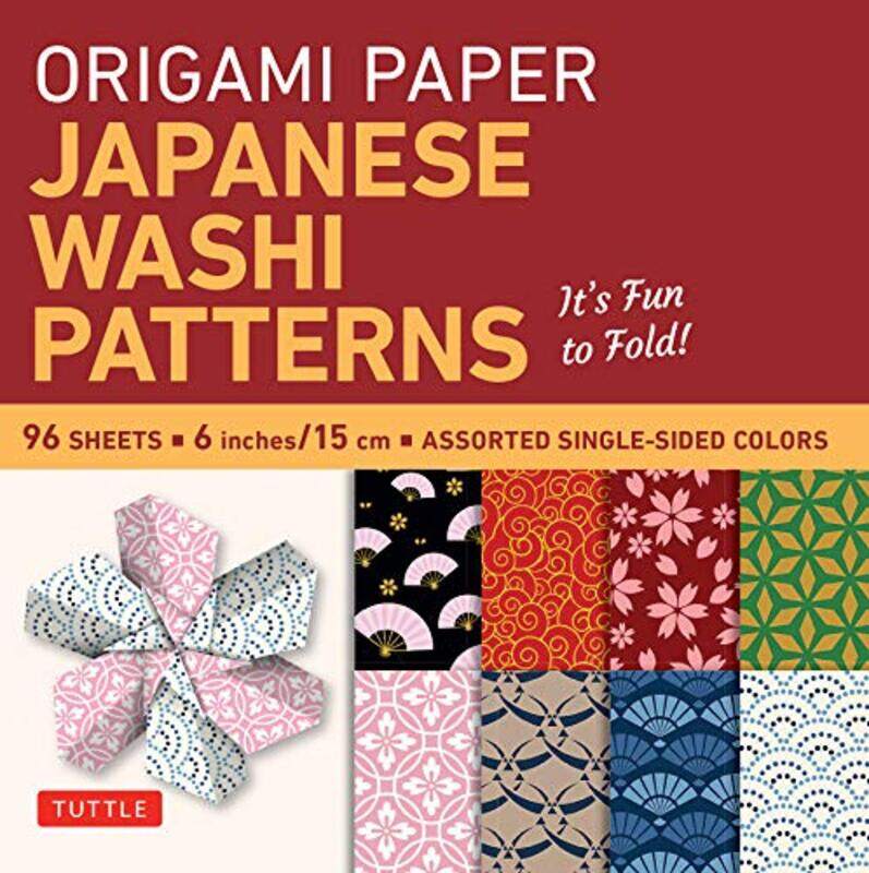 

Japanese Washi Patterns By Tuttle Publishing - Paperback