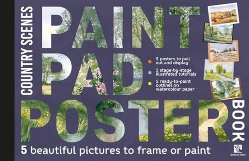 

Paint Pad Poster Book Country Scenes by Danielle Lobban-Paperback