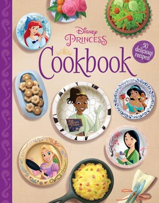 

The Disney Princess Cookbook by Disney Books - Disney Storybook Art Team Hardcover