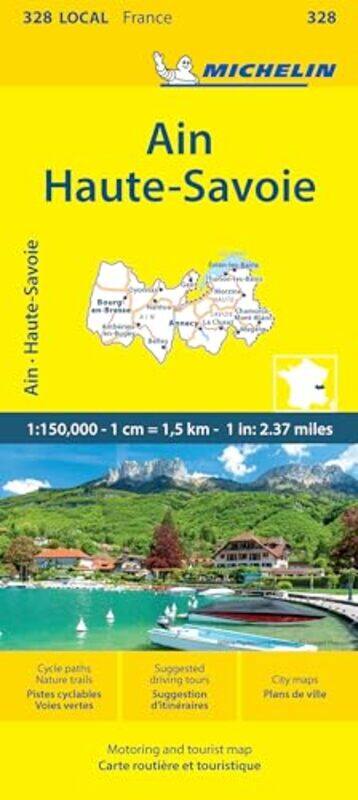 

Ain Haute-Savoie - Michelin Local Map 328 by Michelin -Other Book Format