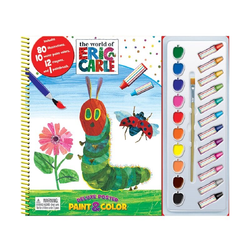 

The World of Eric Carle: Deluxe Poster Paint and Colour, Paperback Book, By: Phidal Publishing Inc.