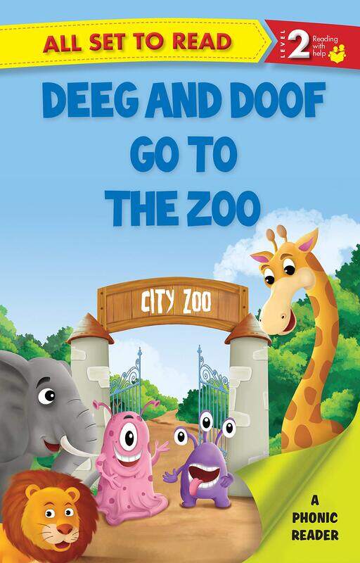 

All Set to Read a Phonics Reader Deeg and Doop Go to the Zoo, Paperback Book, By: Om Books International