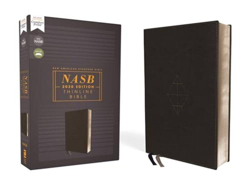 

Nasb Thinline Bible Leathersoft Black By Zondervan - Hardcover