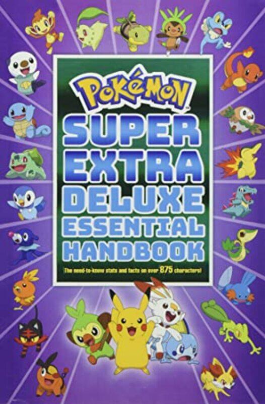 

Pokemon Super Extra Deluxe Essential Handbook by Scholastic..Hardcover