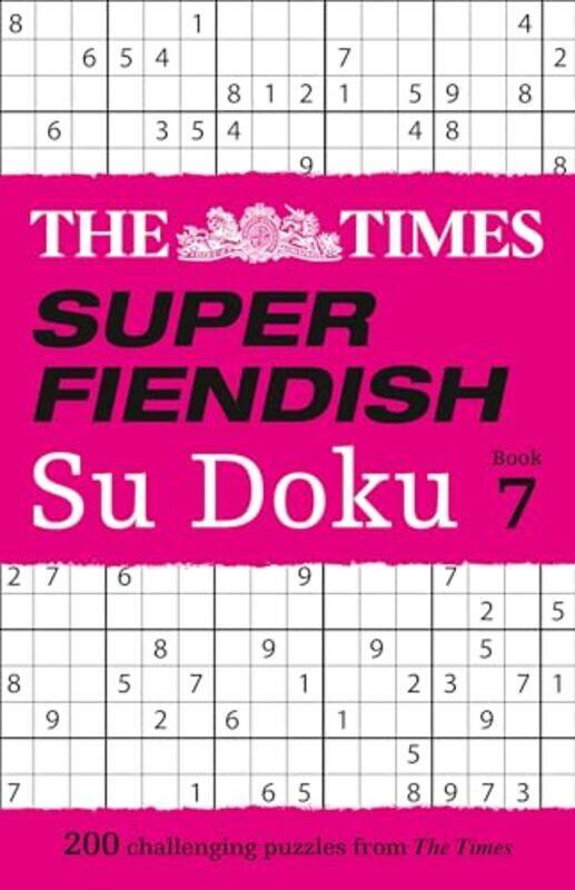 

The Times Super Fiendish Su Doku Book 7 by How2Become-Paperback