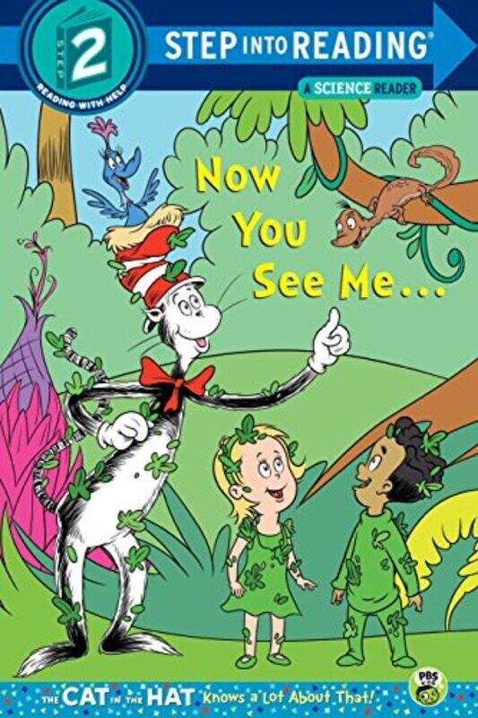 

Now You See Me. Seuss/Cat In The Hat Step Into Reading By Tish Rabe Paperback