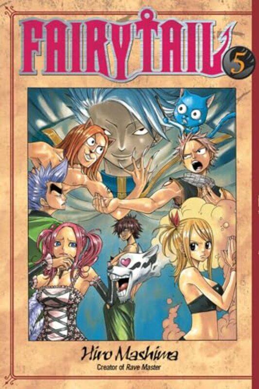 

Fairy Tail 5 by Hiro Mashima-Paperback