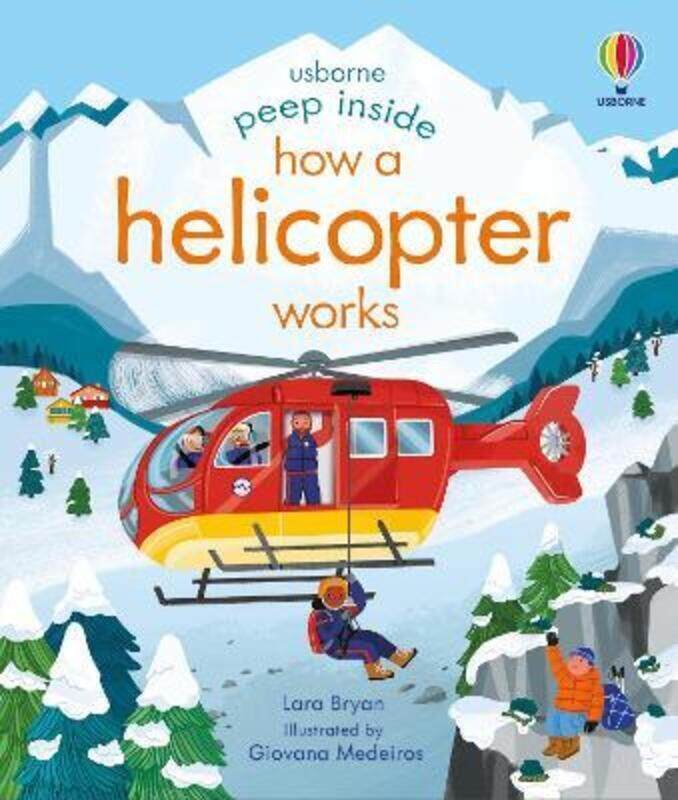 

Peep Inside How a Helicopter Works,Hardcover,ByBryan, Lara - Medeiros, Giovana