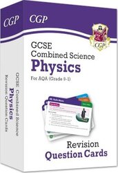 GCSE Combined Science: Physics AQA Revision Question Cards,Hardcover, By:CGP Books - CGP Books