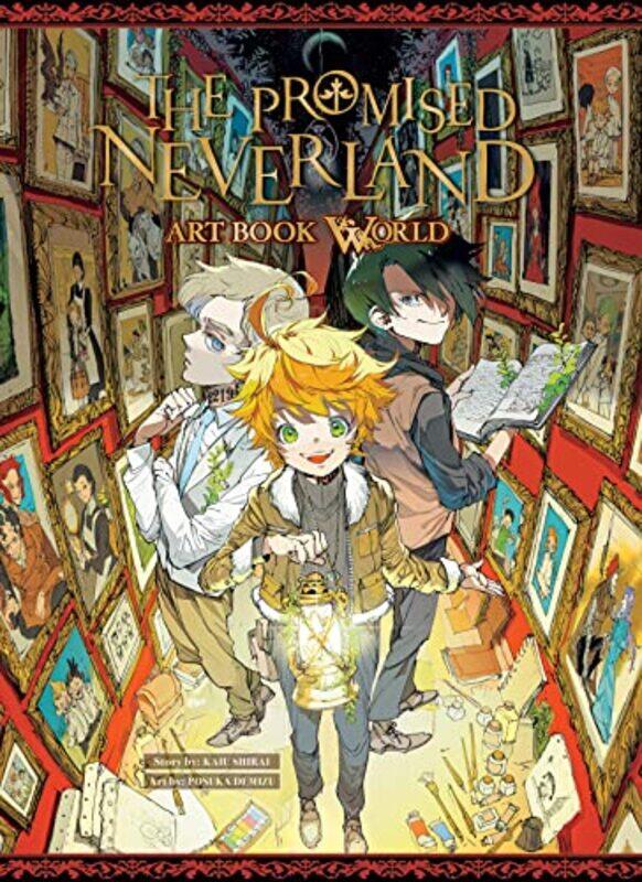 

The Promised Neverland Art Book World,Hardcover By Kaiu Shirai