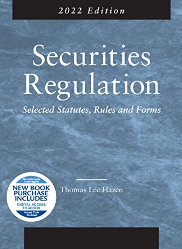 

Securities Regulation by Thomas Lee Hazen-Paperback