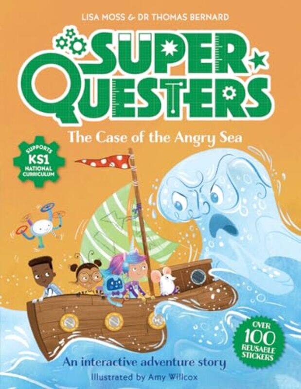 

SuperQuesters The Case of the Angry Sea by Dr Thomas BernardLisa MossAmy Willcox-Paperback