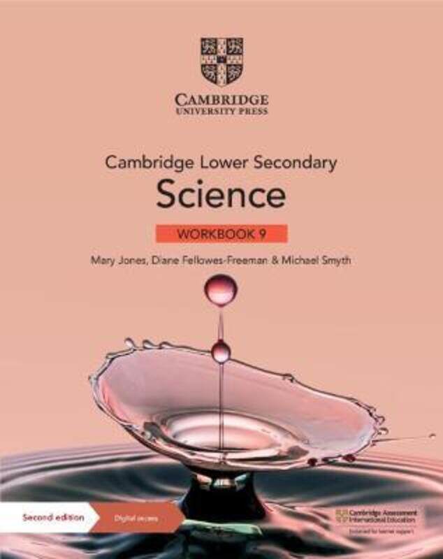 

Cambridge Lower Secondary Science Workbook 9 with Digital Access (1 Year).paperback,By :Mary Jones